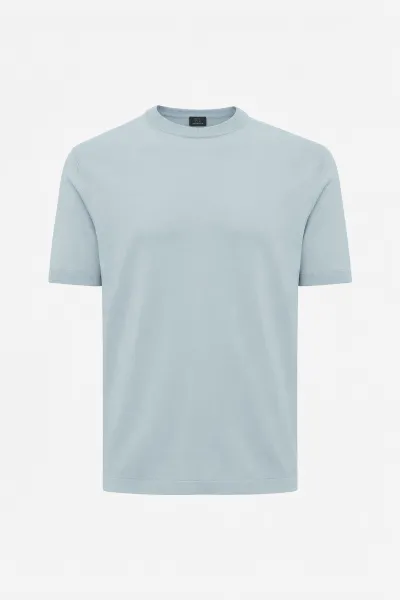 Roundneck T-shirt | Lichtblauw